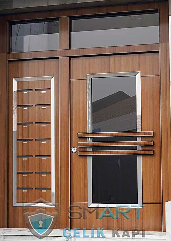 Kompozit Kaplama Apartman Giriş Kapısı SBK-004
