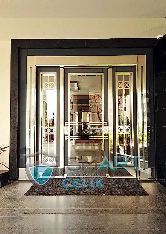 Kompozit Apartman Kapısı Bina Giriş Kapısı SBK-007