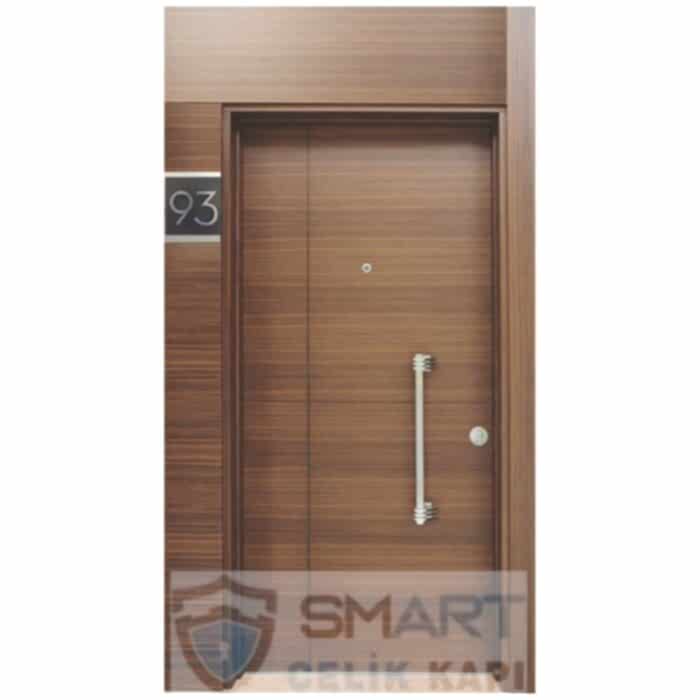 Açık Kahve Rengi Çelik Kapı YHY 0227
