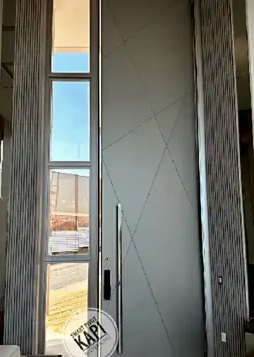 Kompakt Kaplama Pivot Kapı