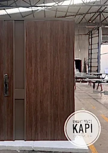 Kompakt Kaplama Pivot Kapı Özel1