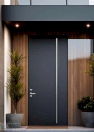 Mat Siyah Villa Kapısı SVK-L01