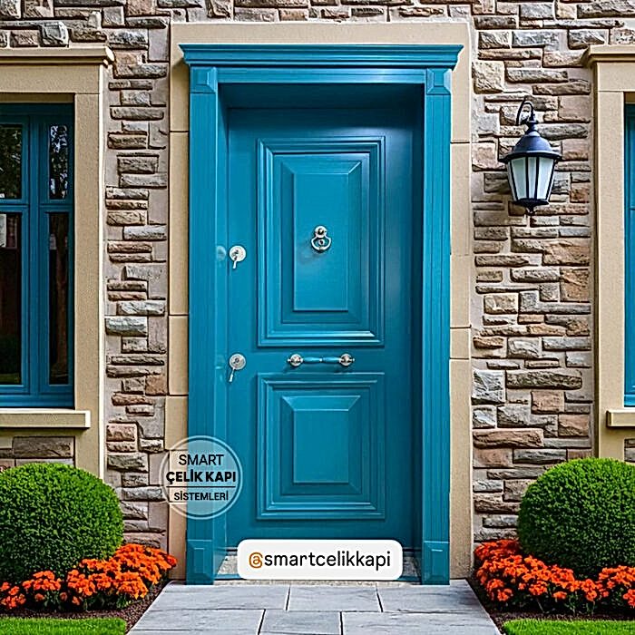 Mavi Direnç Çelik Kapı Modeli PAD-1