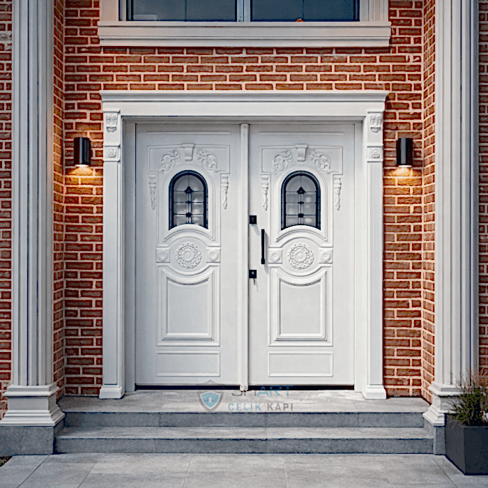 Beyaz Camlı Villa Kapısı B14