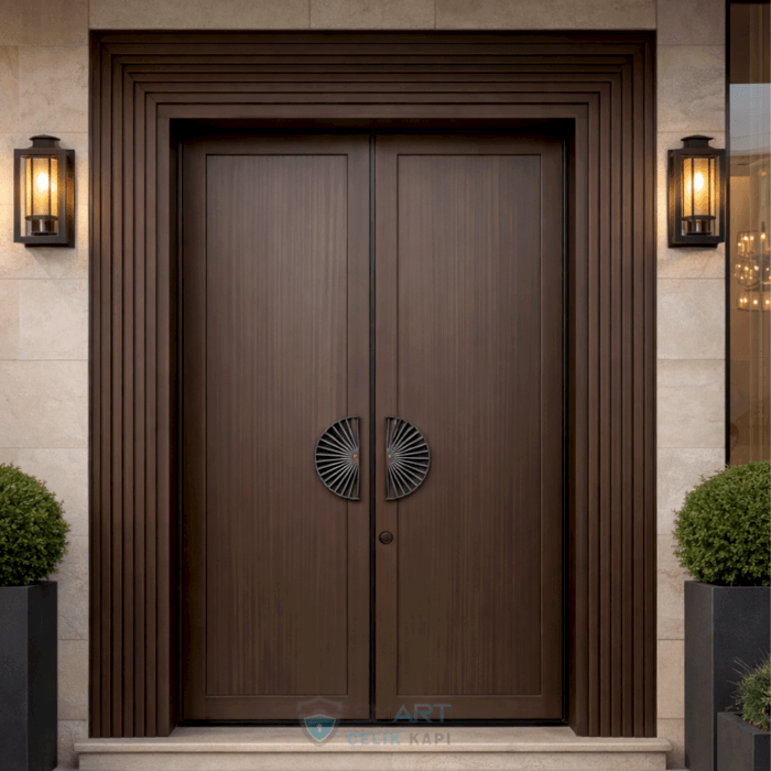 Prestij Ahşap Modern Villa Kapısı – B20