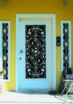 Ferforje Kapı Modelleri Apartman Giriş Kapısı FF 1159