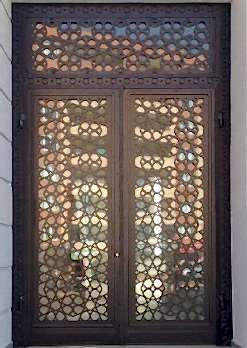 Ferforje Kapı Modelleri Apartman Giriş Kapısı FF 1327