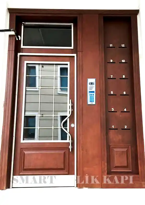 Apartman kapısı modelleri bina giriş kapısı modelleri apartman giriş kapısı fiyatları smart çelik kapı bina kapısı modelleri alarmlı şifreli bina kapısı ahşap kaplama apartman kapısı